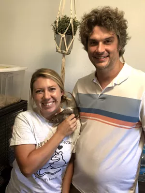 DFW Rat Rescue's Mary Matthews and Ford Wesner have rescued around 2,000 domesticated rats and found homes for all of them. - DANNY GALLAGHER
