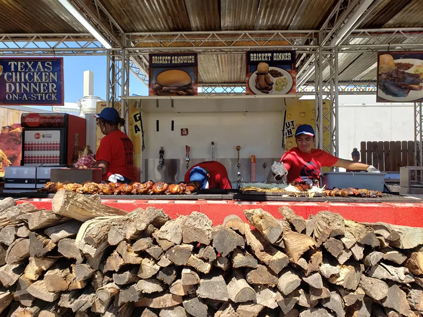 Do you think this guy cries all day while roasting those onions? - KRISTINA ROWE