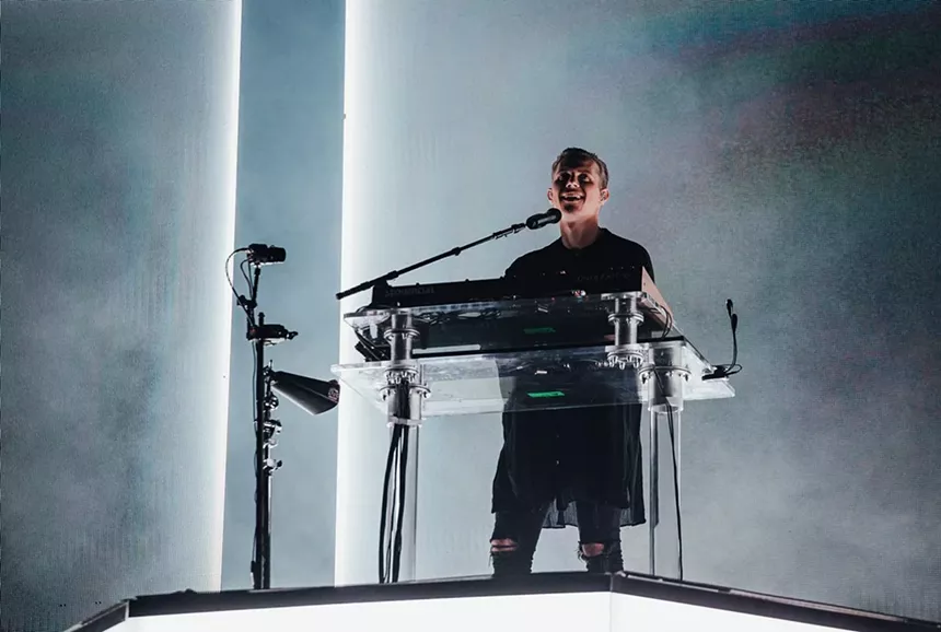 Rüfüs Du Sol shone on stage. - RACHEL PARKER