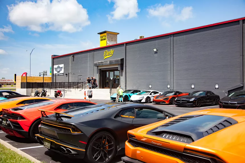 Every Saturday a different group of cars is invited to the derby.  - WITH KINDLY FROM DERBY