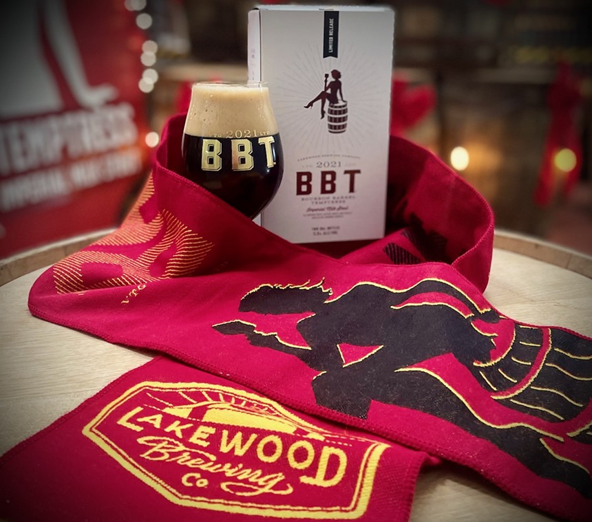 Lakewood Brewing Bourbon Barrel Temptress 2021 - PHOTO COURTESY OF LAKEWOOD BREWING CO.