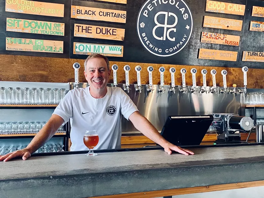 Michael Peticolas von Peticolas Brewing - LAUREN DREWES DANIELS
