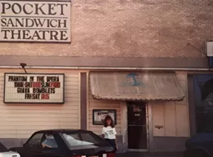 The original Lower Greenville Pocket Sandwich Theatre location, circa 1980. - COURTESY POCKET SANDWICH THEATRE