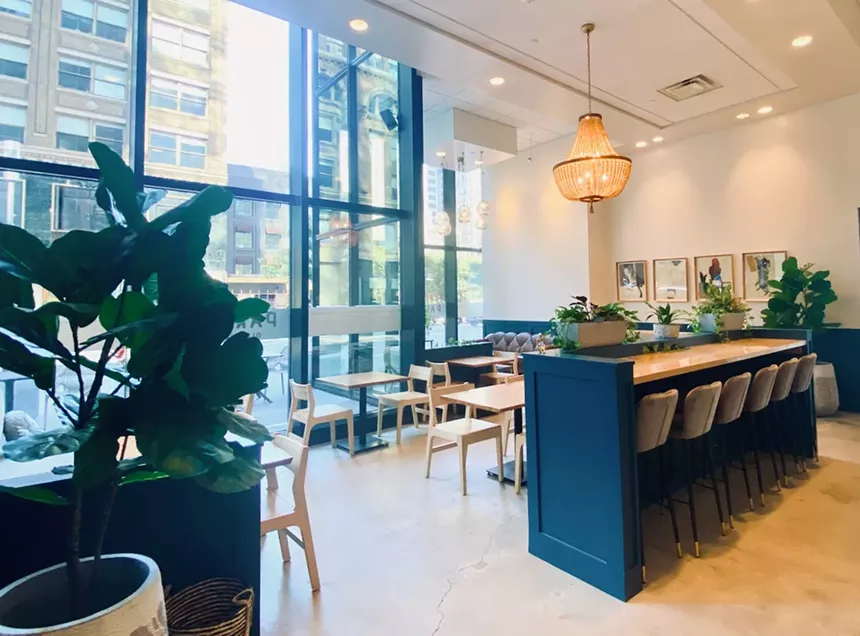 The Parterre dining room is quite beautiful. - LAUREN DREWES DANIELS