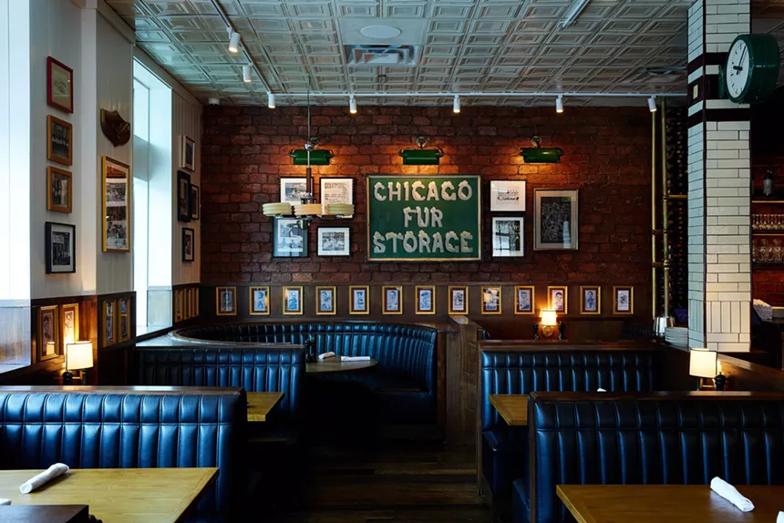The dining room is meant to be reminiscent of a worn-in post-Prohibition haunt - PHOTO COURTESY OF VANDELAY HOSPITALITY