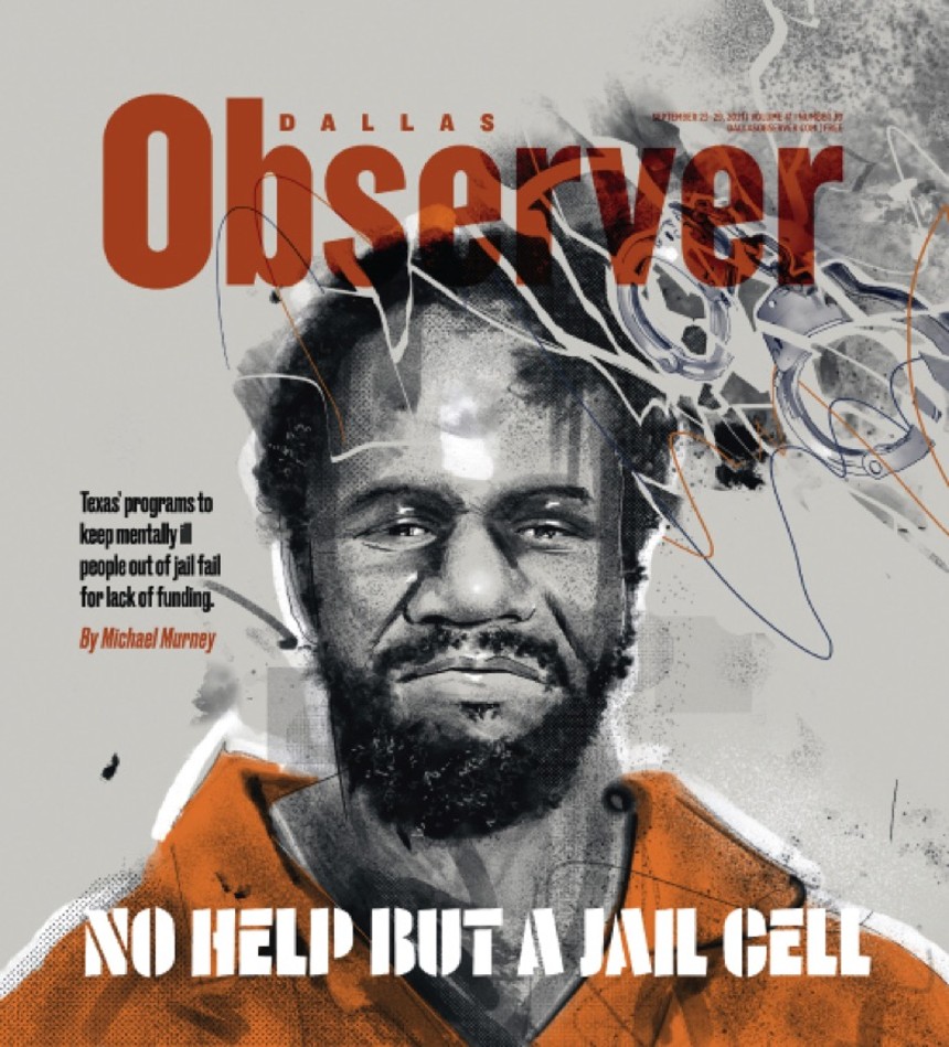 Enus Lewis needs mental health care he can't afford. In Texas, the solution is jail. - DALLAS OBSERVER