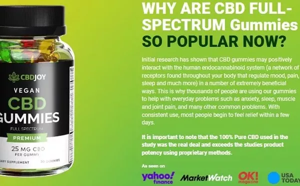 CBD Joy Gummies Reviews (kapil anand)