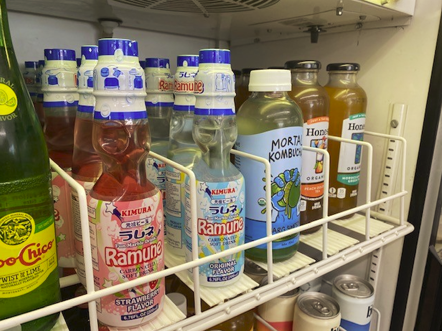 Sun Market offers fun and unexpected items like Japanese sodas alongside essentials. - KRISTIN PAZULSKI