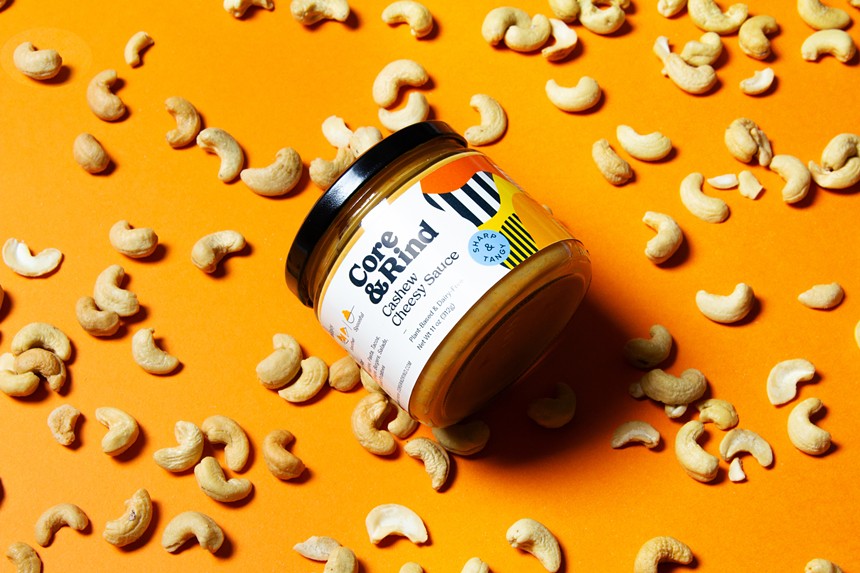 Core & Rind's cashew sauce is dairy-free and ideal for nachos and plant-based macs and cheeses.  - COURTESY CORE & BEEF