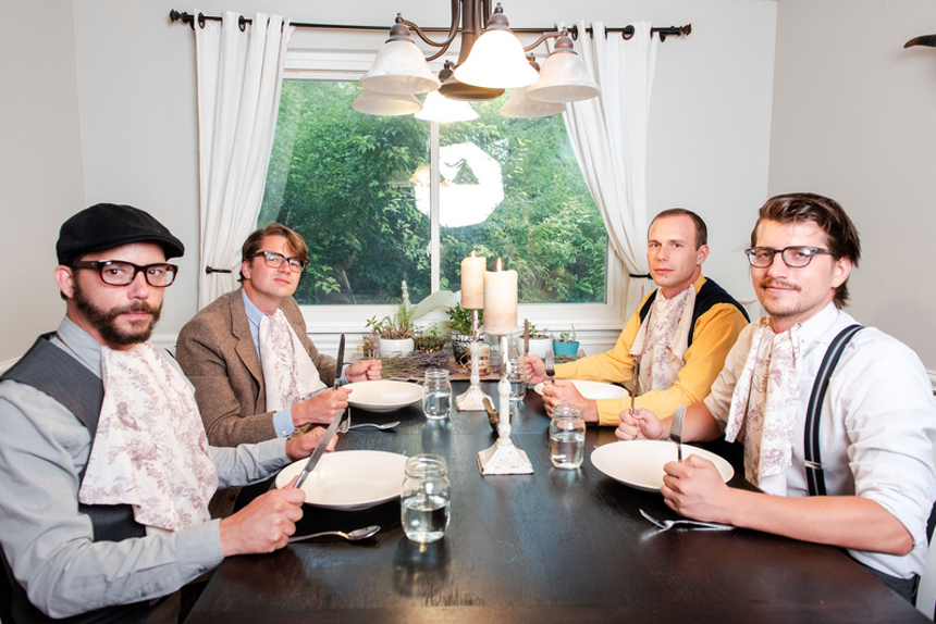 The four members prioritize fun and play in their music and business. - JAKE COX