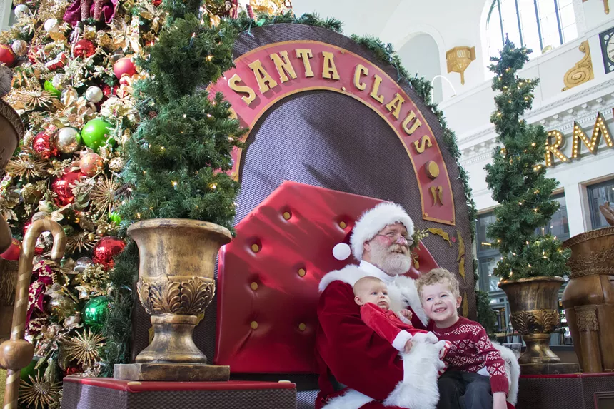 See Santa at Union Station. - UNION STATION