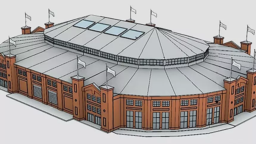 The circa 1909 arena could still become a public market. - NATIONAL WESTERN COMPLEX