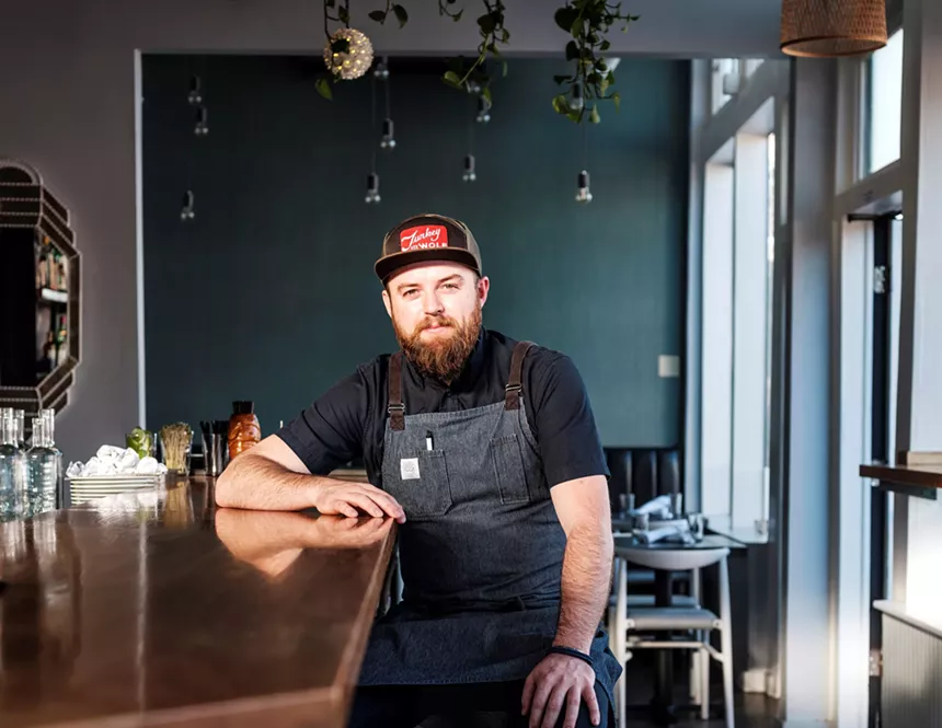 Blake Edmunds, culinary director for the Latin & Forget Me Not Division of the Culinary Creative Group. - MATT NAGLE
