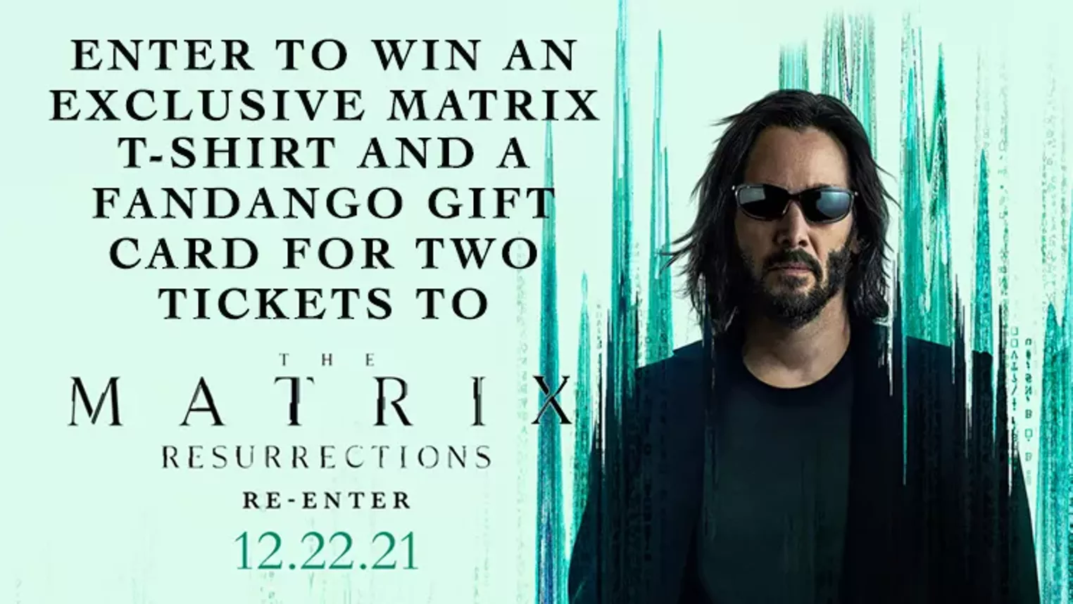 Enter To Win Two Tickets To The Matrix Resurrections In Theaters 12/22. Plus An Exclusive T-shirt! - Vimarsana News