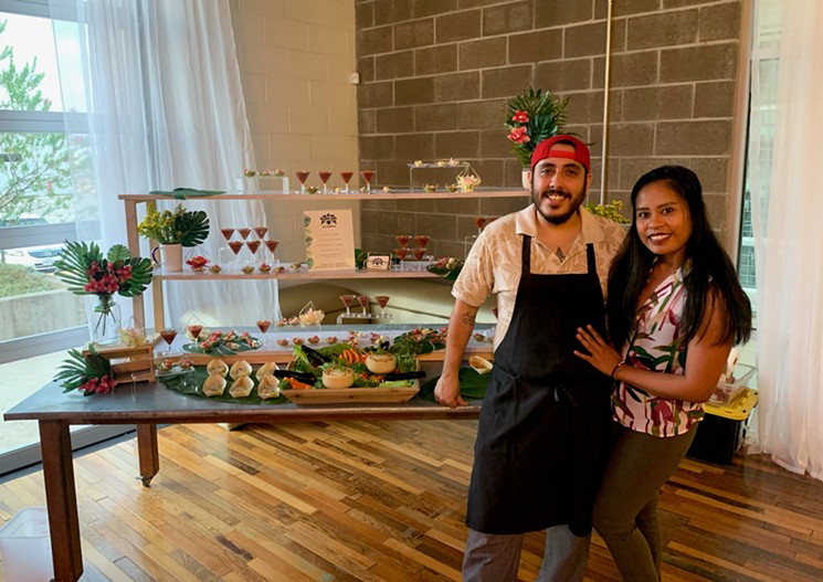 J.D Valdez and wife Kristine recently launched a new food business. - PHOTO BY THE VALDEZ FAMILY