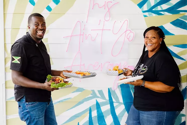 Chef Gareth Powell and wife Danielle are bringing island flavors to Acres Home. - PHOTO BY JEREMIAH JONES
