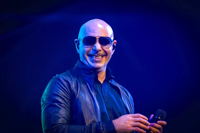 Rap & pop superstar Pitbull preached positivity and happiness with his booty-shaking dance anthems in The Woodlands last Friday evening. - PHOTO BY MARCO TORRES
