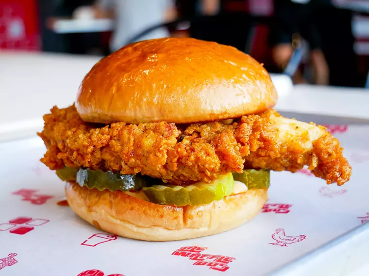 Houston loves its fried chicken sandwiches. - PHOTO BY MARISSA@HOUSTONHOTSPOTS