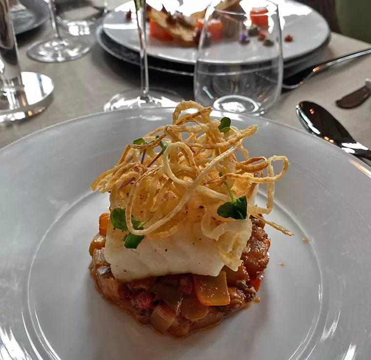 Chilean Sea Bass gets the Ferrarase touch. - PHOTO BY LOCAL CREATIVE SERVICES