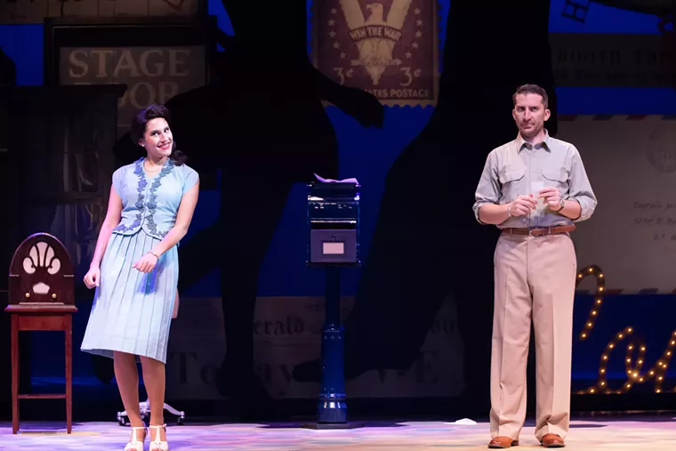 A.D. Players will open Ken Ludwig's play Dear Jack, Dear Louise this weekend. - PHOTO BY JEFF MCMORROUGH