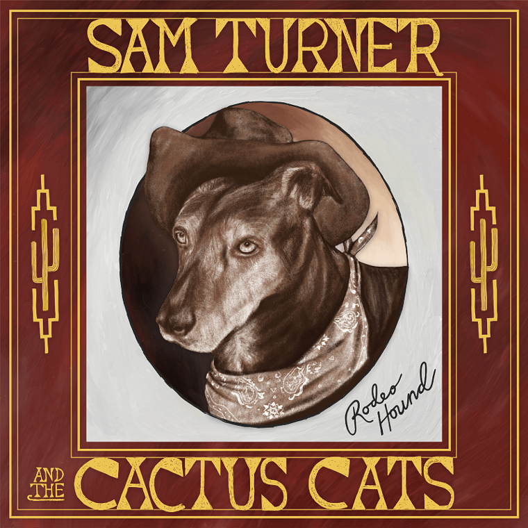 The album cover is a tribute to classical country music and Turner "best mate," Clay - ALBUM COVER