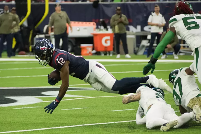 Rookie Nico Collins getting some goals was a welcome sight. - PHOTO: JACK GORMAN