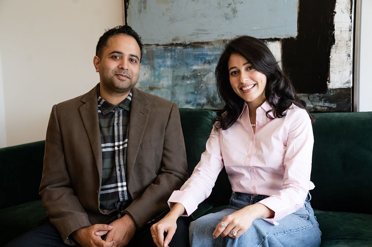Kirthan and Kripa Shenoy will open their first restaurant this spring. - PHOTO BY MICHAEL ANTHONY