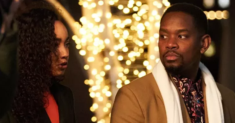 Pinnock and Ameen in a Boxing Day Scene - MOVIE SCREENSHOT PERMISSION FROM THE INITIATIVE GROUP