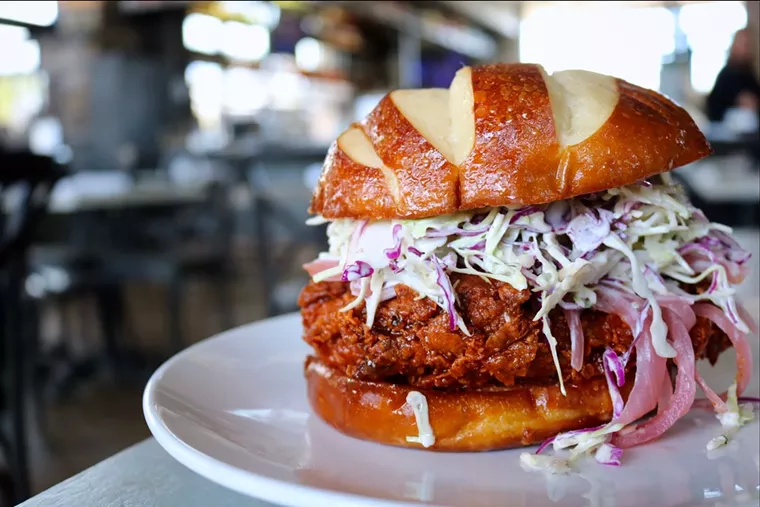 A Houston Hot Chicken sandwich can be enjoyed any day. - Picture of Isabel Protomarter