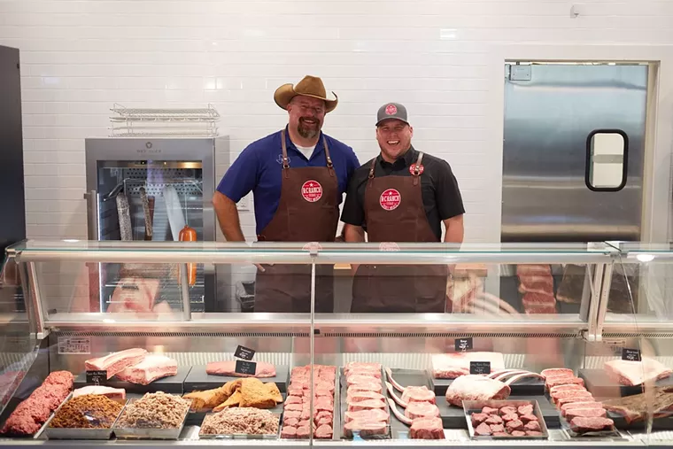 RC Ranch Butcher Shop brings meat to the Houston Farmers Market. - PHOTO OF JUDY HORTON