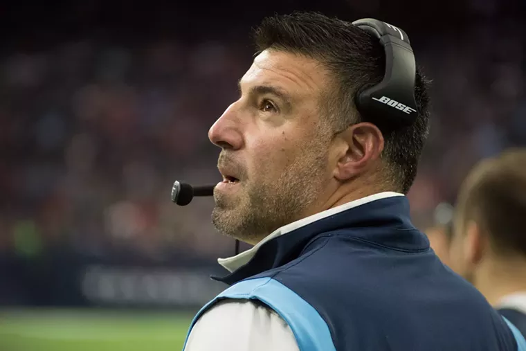 Mike Vrabel has a great shot as Coach of the Year. - PHOTO: JACK GORMAN