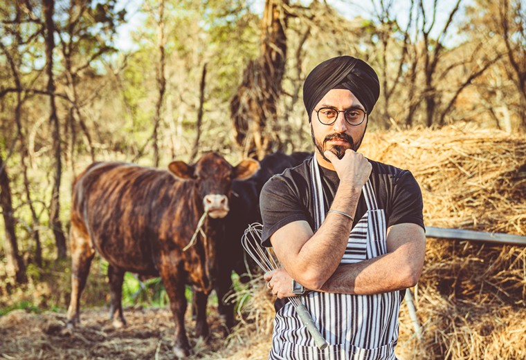 Chef Jassi Bindra has a culinary story to tell. - PHOTO BY RICK FRANK