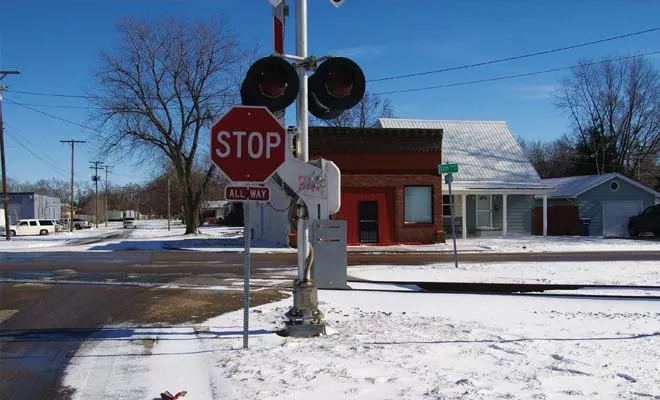 Residential properties on North 11th Street and Ridgely Avenue are on the IDOT list for acquisition as a part of the 10th and Third Street rail consolidation project. - PHOTO BY LAUREN P. DUNCAN