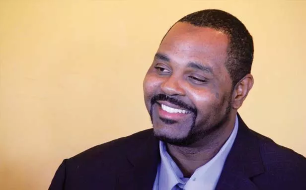 Anthony Murray smiles in a photo taken the day of his release after 14 years in prison. - PHOTO COURTESY OF ILLINOIS INNOCENCE PROJECT.