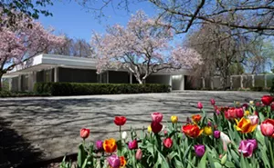 The Miller House’s large geometric gardens were planned by landscape designer Dan Kiley. - PHOTO COURTESY OF THE INDIANAPOLIS MUSEUM OF ART.
