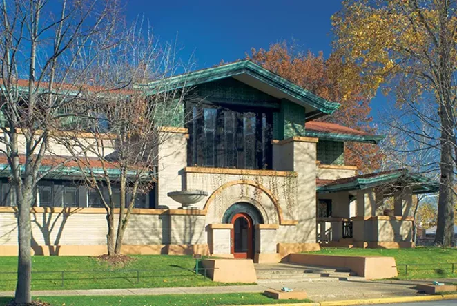 Dana-Thomas House State Historic Site at 301 E. Lawrence Ave. has experienced a steep drop in its number of annual visitors. - PHOTO BY DOUG CARR