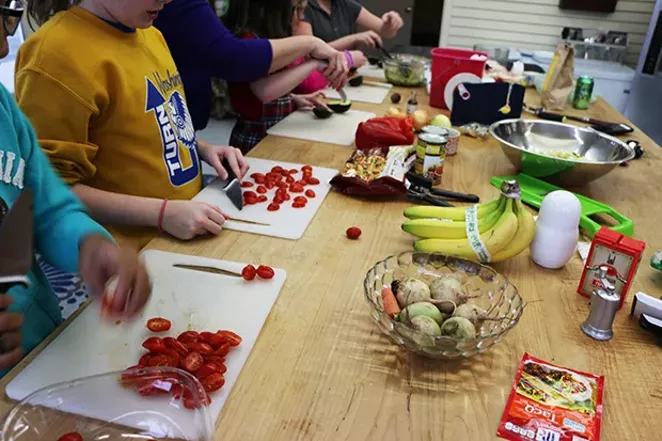 With her kids classses, chef Denise Perry hopes to change the minds of picky eaters. - PHOTO BY ELIZABETH FARRAR