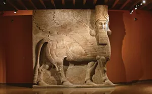 Recreation of the interior courtyard of the palace of Assyrian king Sargon II (721-705 BC) at the Oriental Institute Museum. This is the only such presentation in the western hemisphere. - PHOTO COURTESY ORIENTAL INSTITUTE OF THE UNIVERSITY OF CHICAGO