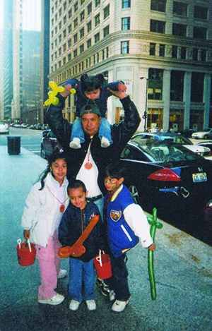 Alfonso Franco died after suffering for months at Taylorville Correctional Center, where a physician failed to diagnose colon cancer. He died one month after he was sent to a hospital. He left behind a wife, three daughters and a son. - PHOTO COURTESY OF SHAY AND ASSOCIATES.