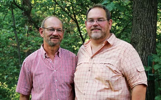 Bert Morton and Lee Korty of Springfield are plaintiffs in a lawsuit that seeks to legalize same-sex marriage in Illinois.