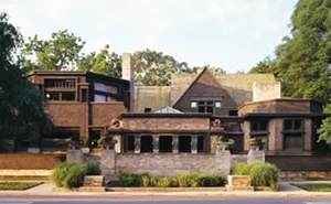 Wright was just 21 when he designed the house he would use as a living laboratory for 20 years. - COURTESY OF THE FRANK LLOYD WRIGHT TRUST.
