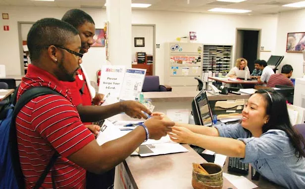 Students gear up for school to start during 2011 freshman registration. - PHOTO COURTESY UNIVERSITY OF ILLINOIS AT SPRINGFIELD