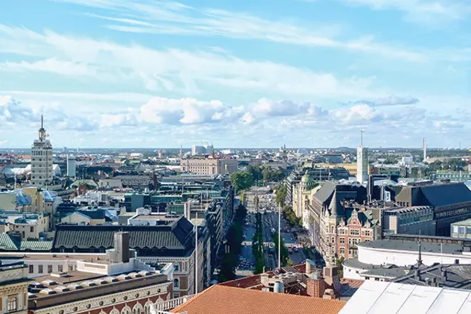 Helsinki, capital of the nation with the No. 1 education system in the world. - PHOTO BY JONIK VIA WIKIPEDIA.ORG