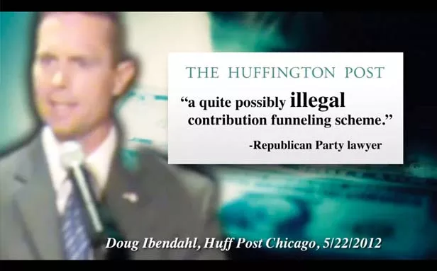 A negative political ad run against Rodney Davis by the Democratic National Committee accused Davis of organizing a scheme to avoid campaign contribution limits, though no charges have been filed. It’s one of several negative ads flying back