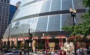 The James R. Thompson Center located at 100 W. Randolph Street in the Loop, Chicago. - PHOTO BY PRIMEROMUNDO VIA WIKIPEDIA.ORG