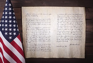 Valued at $20 million, the ALPLM&rsquo;s copy of the Gettysburg Address is one of five in existence handwritten by Abraham Lincoln.