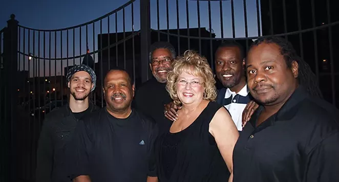 Lady Carole & Her Knights celebrate Carole's birthday and the ninth anniversary of the band from 3 to 6 on Sunday afternoon at Brookhills Golf Club.