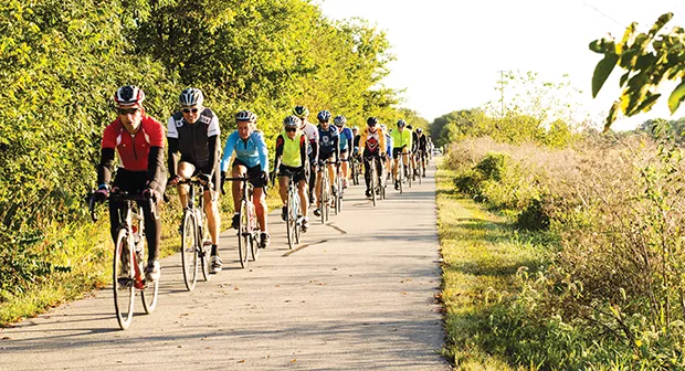 The Springfield Bike Club hosts the annual Capital City Century ride, scheduled for Sept. 8 this year. - PHOTO COURTESY SPRINGFIELD BICYCLE CLUB