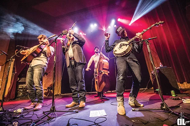 Wood & Wire, a Grammy-nominated bluegrass band from Texas, plays Bar None on Saturday. - PHOTO BY ON THE AL PHOTO