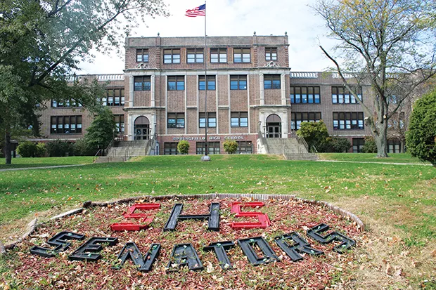 Springfield High School, due for $43.8 million in improvements, is the least diverse of the city's three public high schools. - PHOTO BY JOSEPH COPLEY